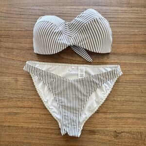 Rylee + Cru Women's Strapless Bikini - Size L